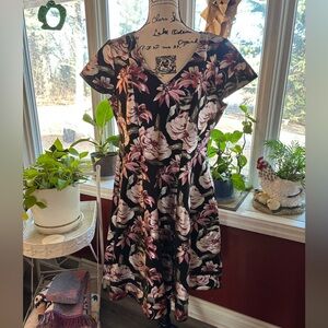 Woman’s Floral Dress